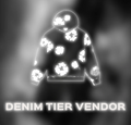$43 Authentic dennim tier vendor
